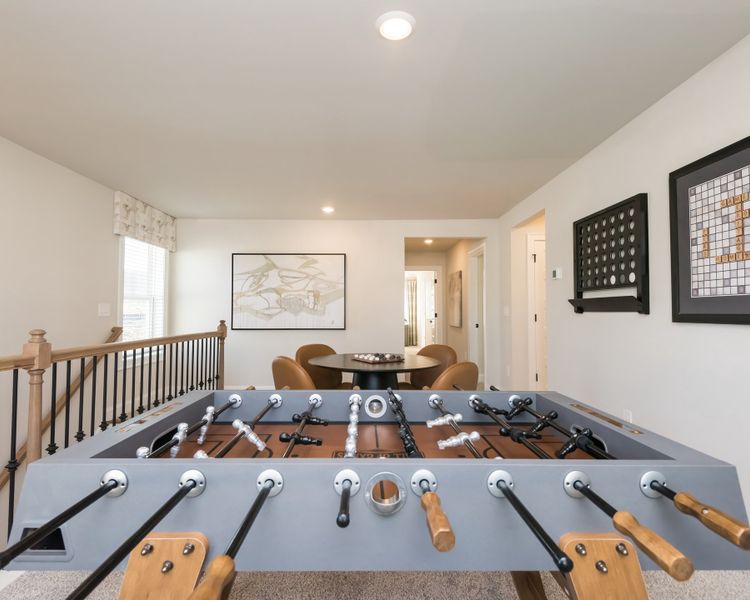 Furnished interior view inside a new home in Hemingway - Reserve Series, Cumming (Image 8).