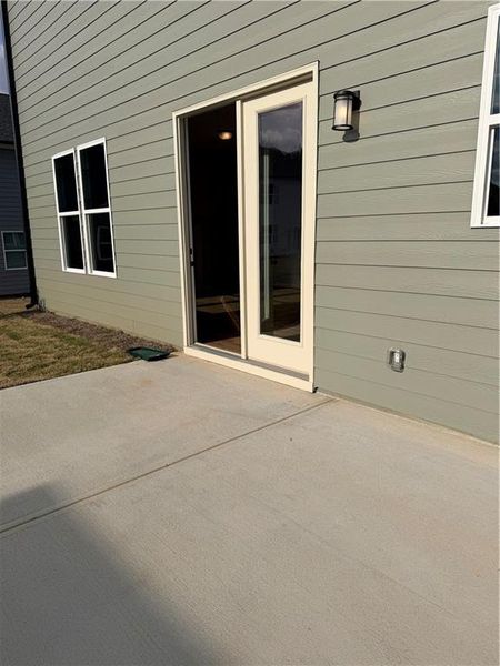 Exterior details and patio area of a home in Annsbury Park, Lilburn (Image 16). Exterior details and patio area of a home in Annsbury Park, Lilburn (Image 16).