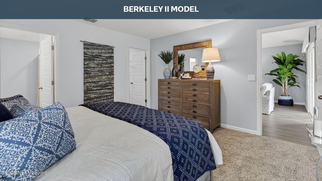 Furnished interior view inside a new home in The Arbors, Jacksonville (Image 9).