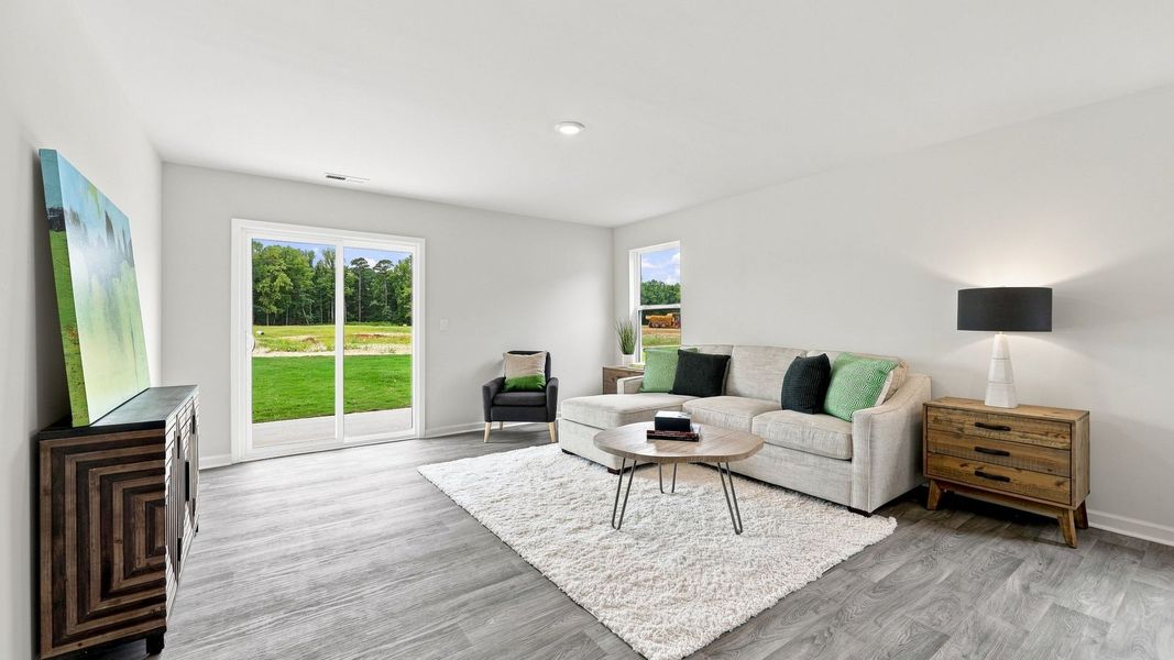 Furnished interior view inside a new home in Carter Ridge, Greenville (Image 14).