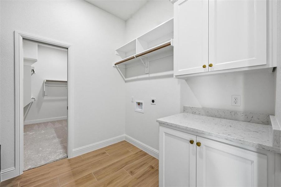 Furnished interior view inside a new home in , Azle (Image 19).