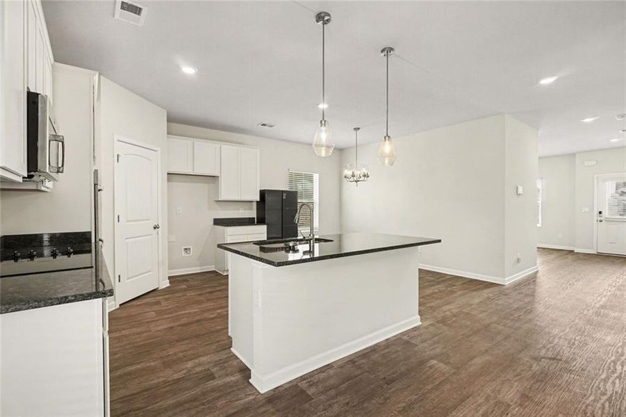 Furnished interior view inside a new home in , Covington (Image 7).