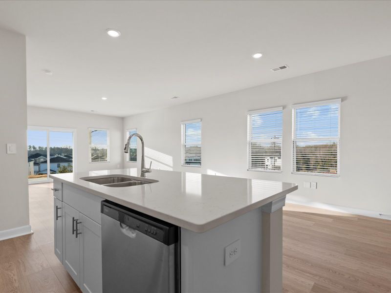 Furnished interior view inside a new home in Brayfield Manor - Heritage Collection, Wellford (Image 3).