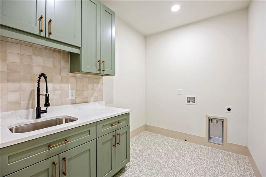 Furnished interior view inside a new home in , Winder (Image 14).