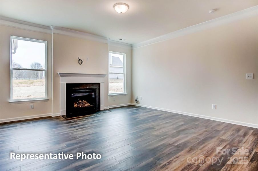 Spacious, unfurnished interior of a new home in The Meadows at Laurelbrook, Sherrills Ford (Image 31). Spacious, unfurnished interior of a new home in The Meadows at Laurelbrook, Sherrills Ford (Image 31).