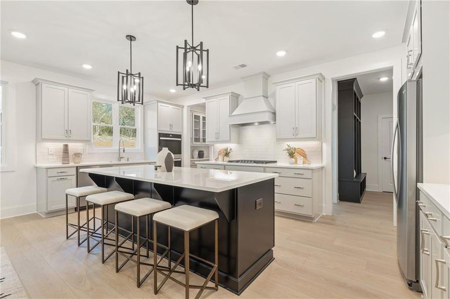 Furnished interior view inside a new home in Autumn Brook, Canton (Image 15).