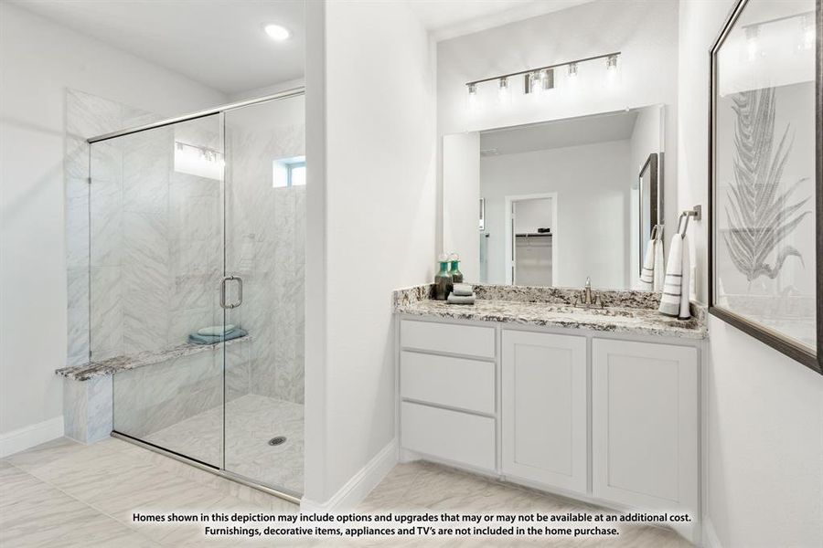 Furnished interior view inside a new home in Silo Mills, Joshua (Image 4).