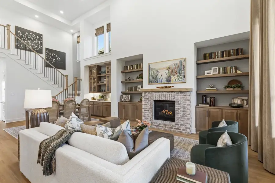 Representative Family Room - some options shown