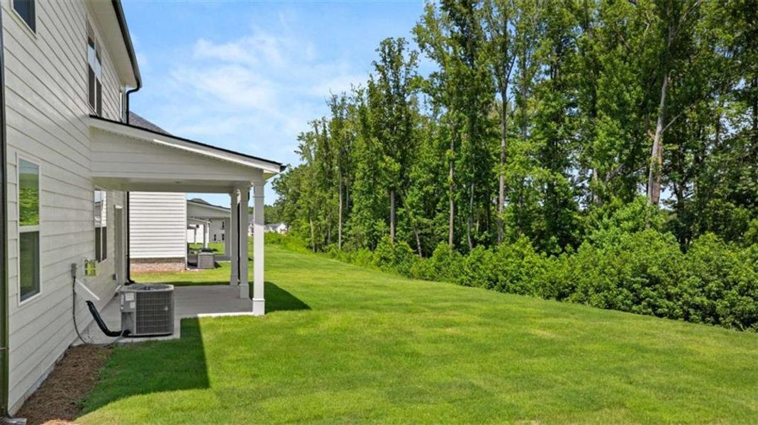 Exterior details and patio area of a home in Independence, Loganville (Image 3). Exterior details and patio area of a home in Independence, Loganville (Image 3).