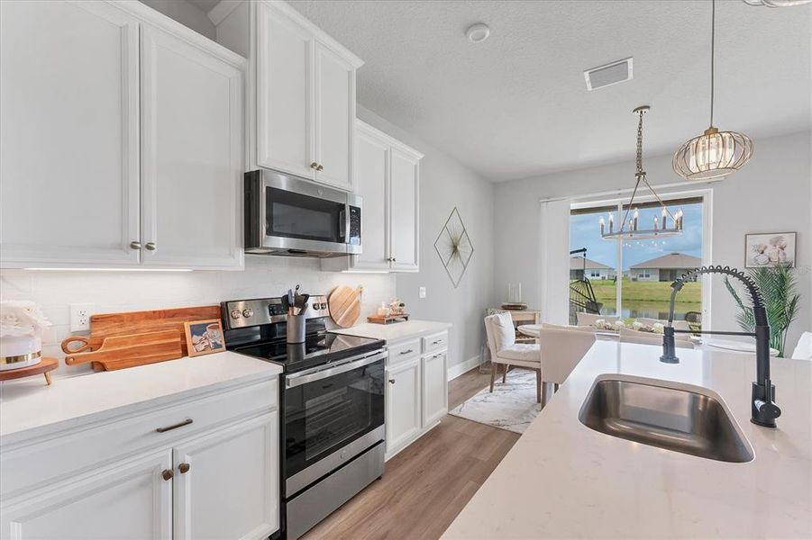 Furnished interior view inside a new home in , Parrish (Image 31).