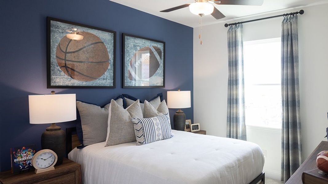Furnished interior view inside a new home in Madero 50s, Fort Worth (Image 8).