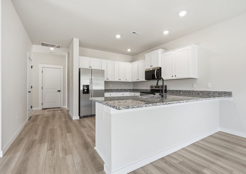 Spacious kitchen