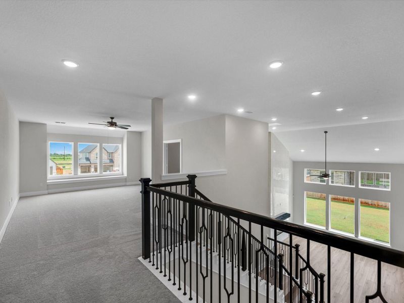 Spacious, unfurnished interior of a new home in Dunham Pointe, Cypress (Image 15).
