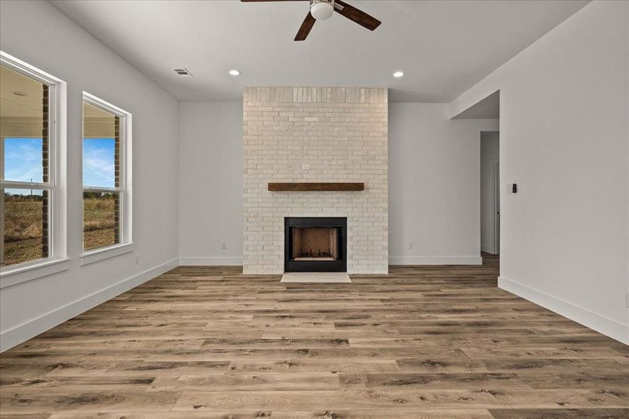 Spacious, unfurnished interior of a new home in Briar Branch Estates, Celeste (Image 15). Spacious, unfurnished interior of a new home in Briar Branch Estates, Celeste (Image 15).