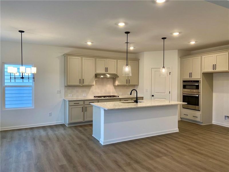 Furnished interior view inside a new home in Arbors at Richland Creek, Buford (Image 8).