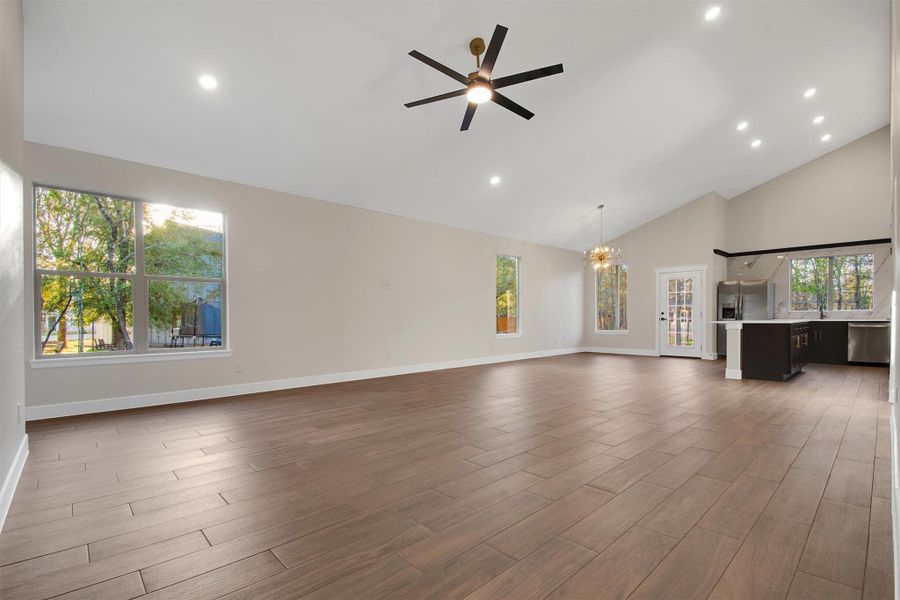 Spacious, unfurnished interior of a new home in , Bastrop (Image 32).