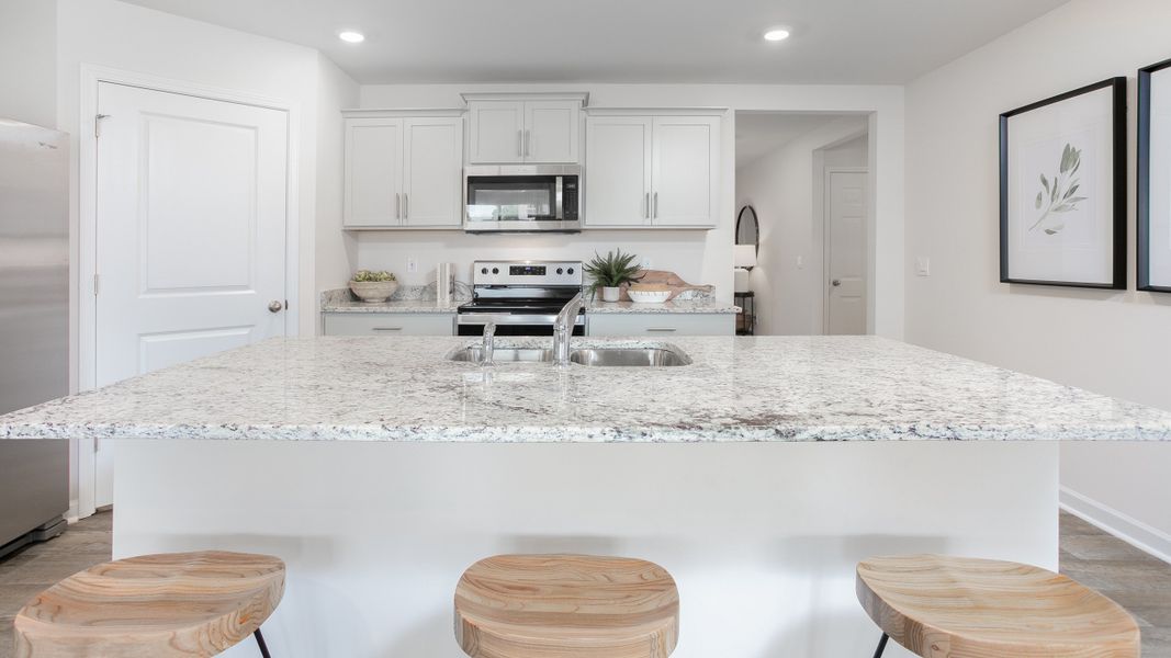 Furnished interior view inside a new home in Evergreen Landing, Lexington (Image 8).