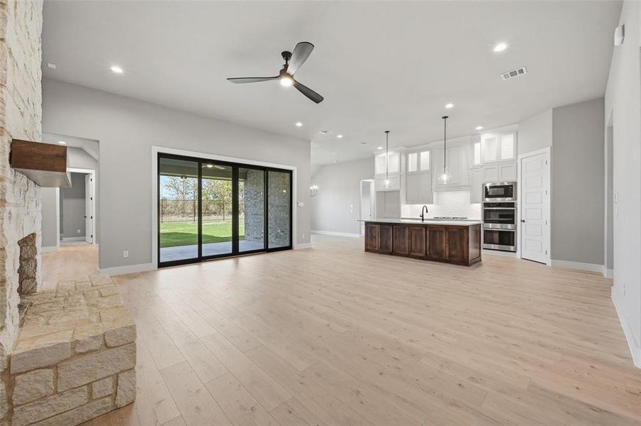 Spacious, unfurnished interior of a new home in LeTara, Haslet (Image 34).