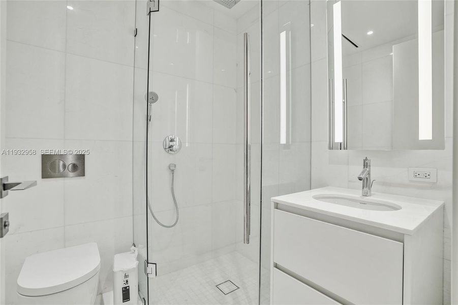 Furnished interior view inside a new home in , Miami (Image 20).