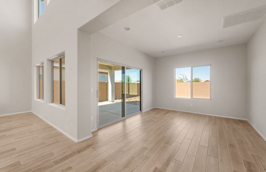 Spacious, unfurnished interior of a new home in Parkside at Anthem at Merrill Ranch, Florence (Image 32). Spacious, unfurnished interior of a new home in Parkside at Anthem at Merrill Ranch, Florence (Image 32).