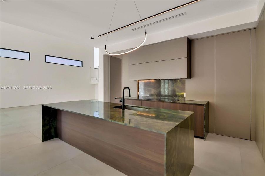 Furnished interior view inside a new home in , Miami (Image 14).