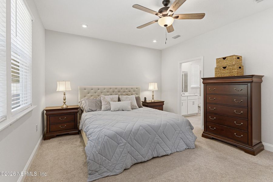 Furnished interior view inside a new home in RiverTown, St. Johns (Image 12).
