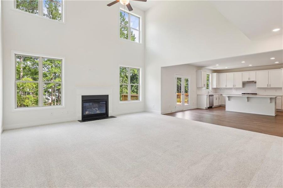 Spacious, unfurnished interior of a new home in , Sugar Hill (Image 8).
