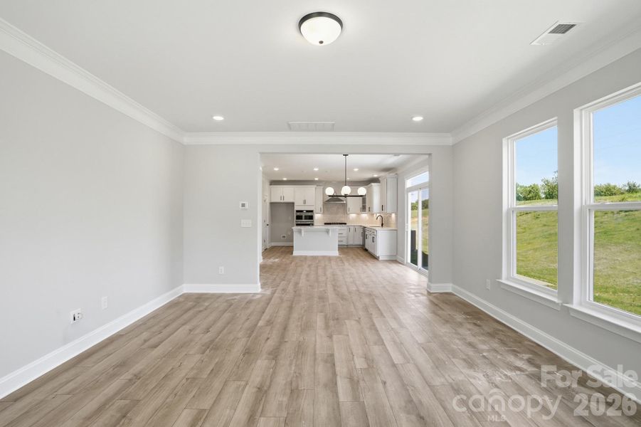 Spacious, unfurnished interior of a new home in Enclave at Riverdale, Huntersville (Image 28).