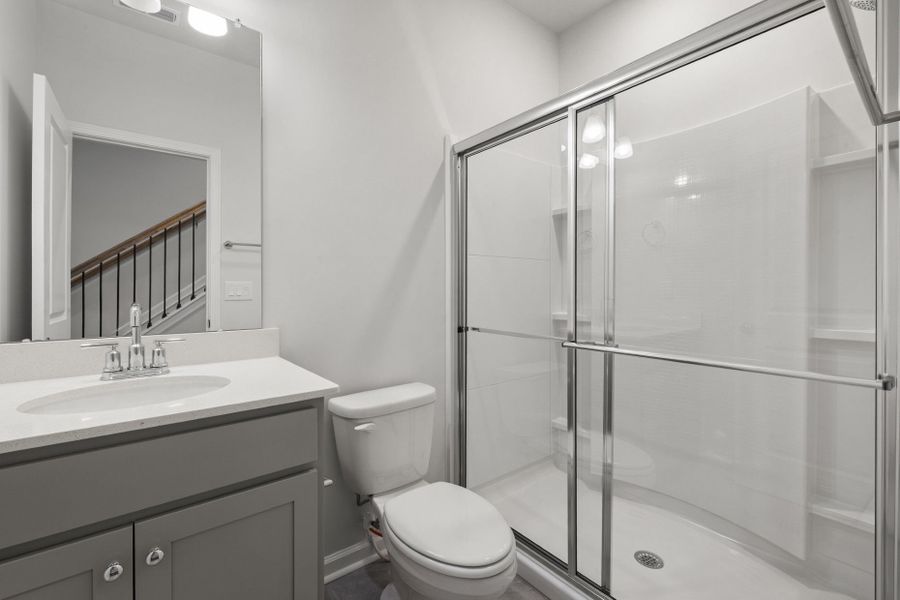 Furnished interior view inside a new home in Everton, Durham (Image 12).