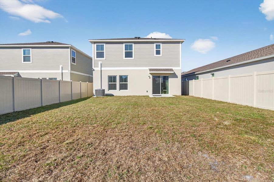 Exterior details and patio area of a home in Pasadena Point, Wesley Chapel (Image 30). Exterior details and patio area of a home in Pasadena Point, Wesley Chapel (Image 30).