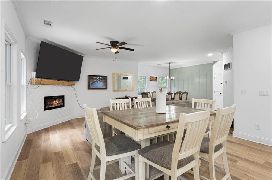 Furnished interior view inside a new home in , Snellville (Image 15).
