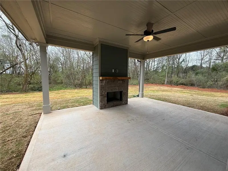 Exterior details and patio area of a home in , Monroe (Image 3). Exterior details and patio area of a home in , Monroe (Image 3).