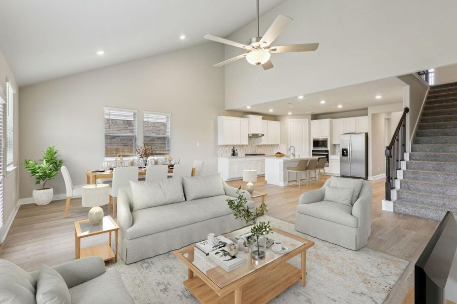 Photo is not of the actual home but is an inspirational photo of builder’s model home and may depict options, furnishings, and/or decorator features that are not included. Photo is not of the actual home but is an inspirational photo of builder’s model home and may depict options, furnishings, and/or decorator features that are not included.