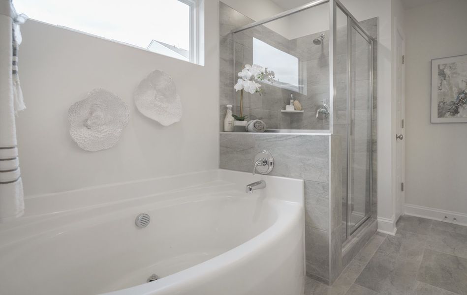 Representative furnished interior of a home built from the The Kensington E by Cothran Homes in Holly Ridge, Greenville (Image 51). Representative furnished interior of a home built from the The Kensington E by Cothran Homes in Holly Ridge, Greenville (Image 51).