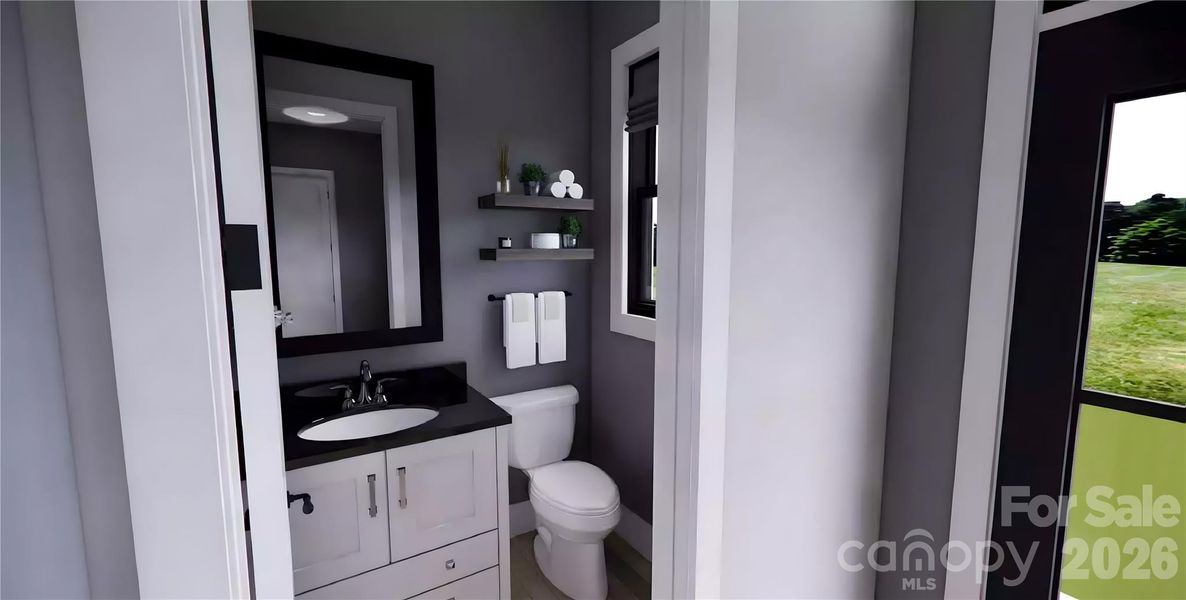 Furnished interior view inside a new home in , Mooresville (Image 10).