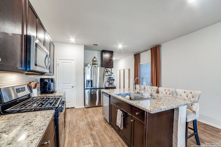 Furnished interior view inside a new home in , San Antonio (Image 7).