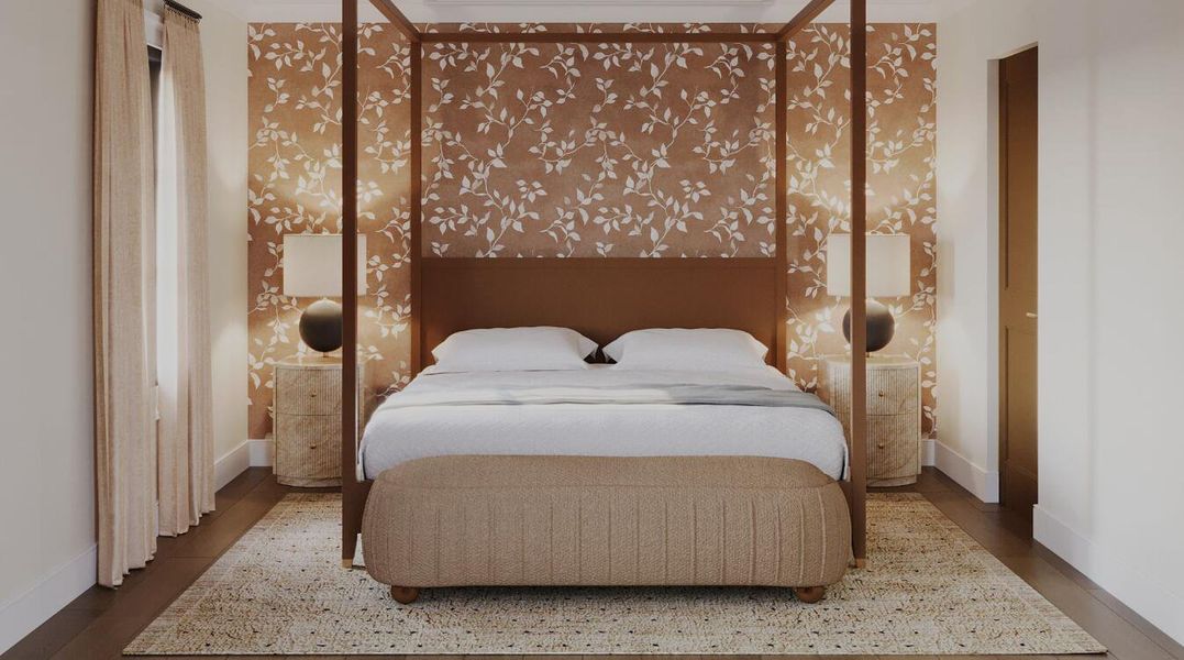 Furnished interior view inside a new home in , Mount Pleasant (Image 16). Furnished interior view inside a new home in , Mount Pleasant (Image 16).