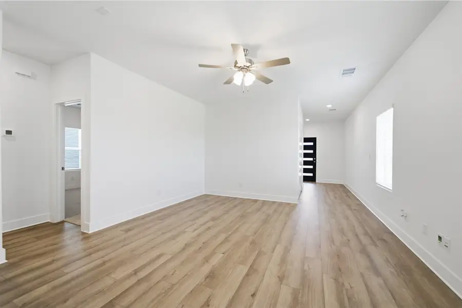 Representative unfurnished interior of a home built from the Hazel by CastleRock Communities in Katzer Ranch, Converse (Image 12).
