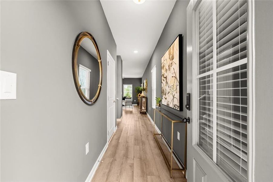 Furnished interior view inside a new home in Reeves Park, Stockbridge (Image 6).