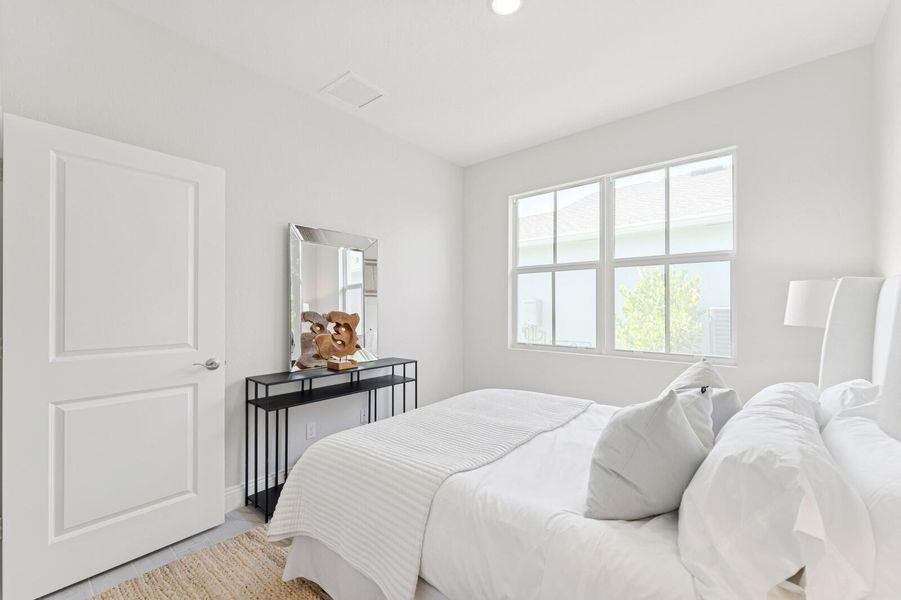 Furnished interior view inside a new home in , Port St. Lucie (Image 51).
