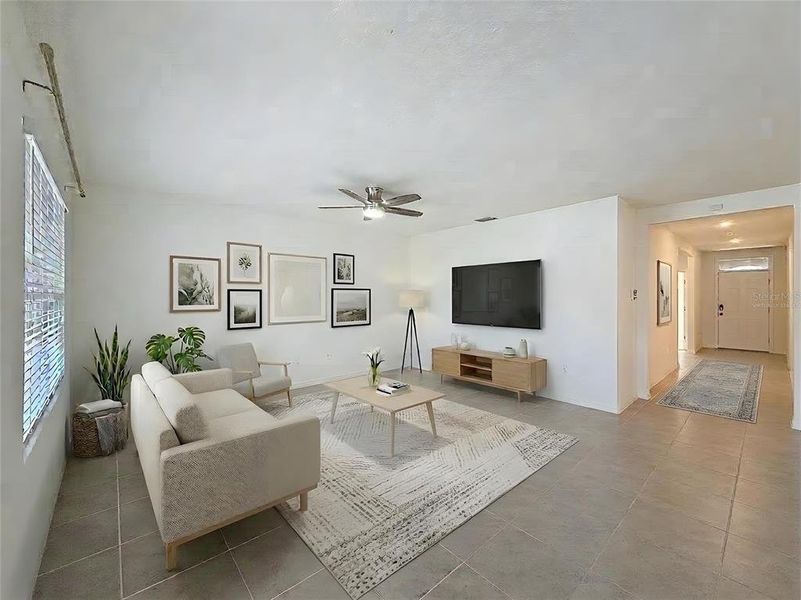 Furnished interior view inside a new home in , Lakeland (Image 5).