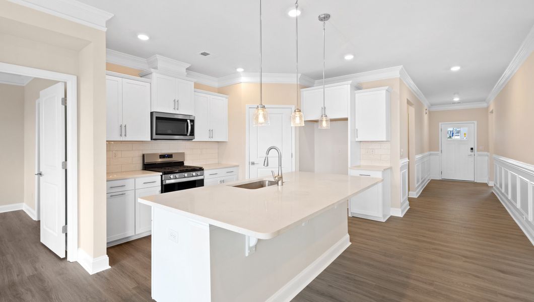 Representative furnished interior of a home built from the Bristol by D.R. Horton in The Villas at Pine Valley, Boiling Springs (Image 6).