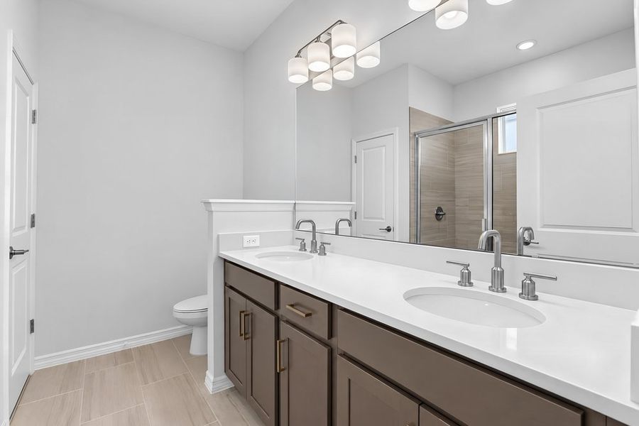 Furnished interior view inside a new home in Lochside, Mount Dora (Image 17). Furnished interior view inside a new home in Lochside, Mount Dora (Image 17).