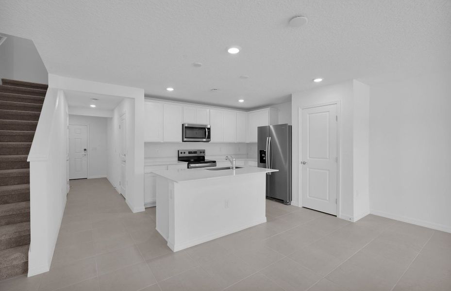 Furnished interior view inside a new home in Normandy Pines, Jacksonville (Image 10). Furnished interior view inside a new home in Normandy Pines, Jacksonville (Image 10).