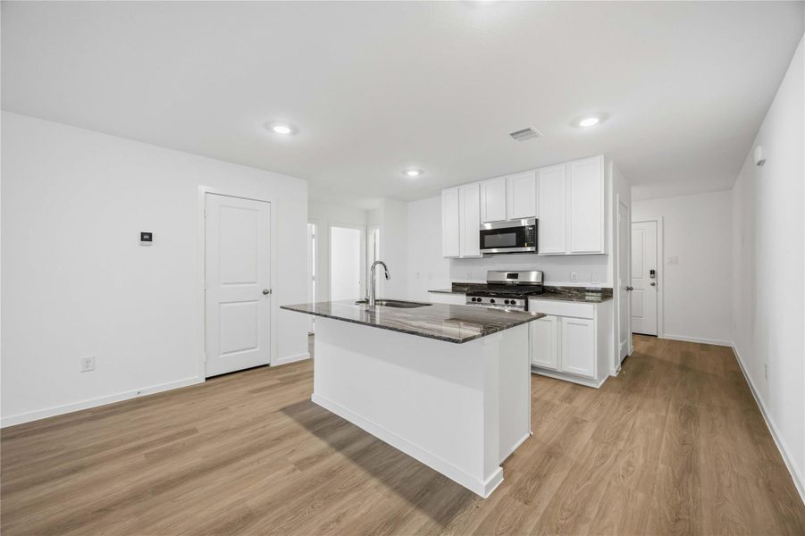 Furnished interior view inside a new home in Legacy Village, Houston (Image 6). Furnished interior view inside a new home in Legacy Village, Houston (Image 6).