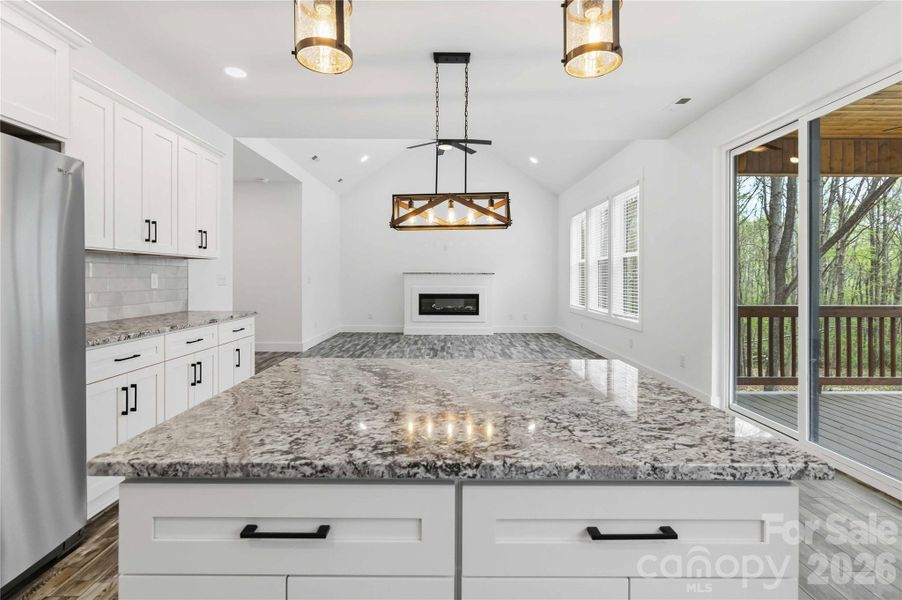 Furnished interior view inside a new home in , Clover (Image 7).