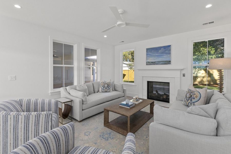 Furnished interior view inside a new home in , Mount Pleasant (Image 5). Furnished interior view inside a new home in , Mount Pleasant (Image 5).