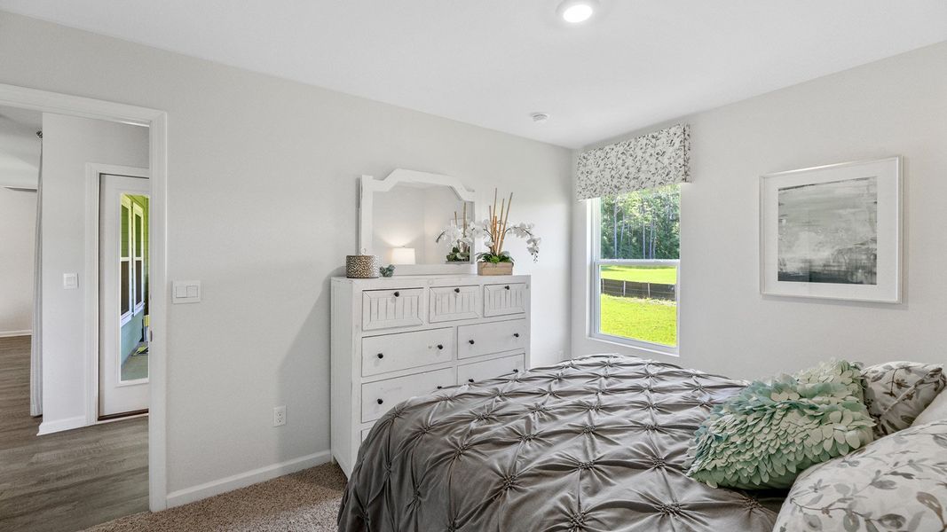Representative furnished interior of a home built from the The Sawyer by D.R. Horton in The Hammocks, Crawfordville (Image 4).