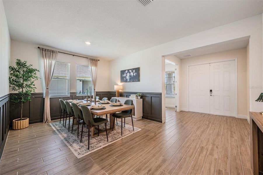 Furnished interior view inside a new home in , Parrish (Image 16).