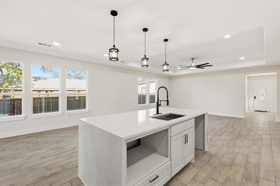 Furnished interior view inside a new home in , Terrell (Image 14).